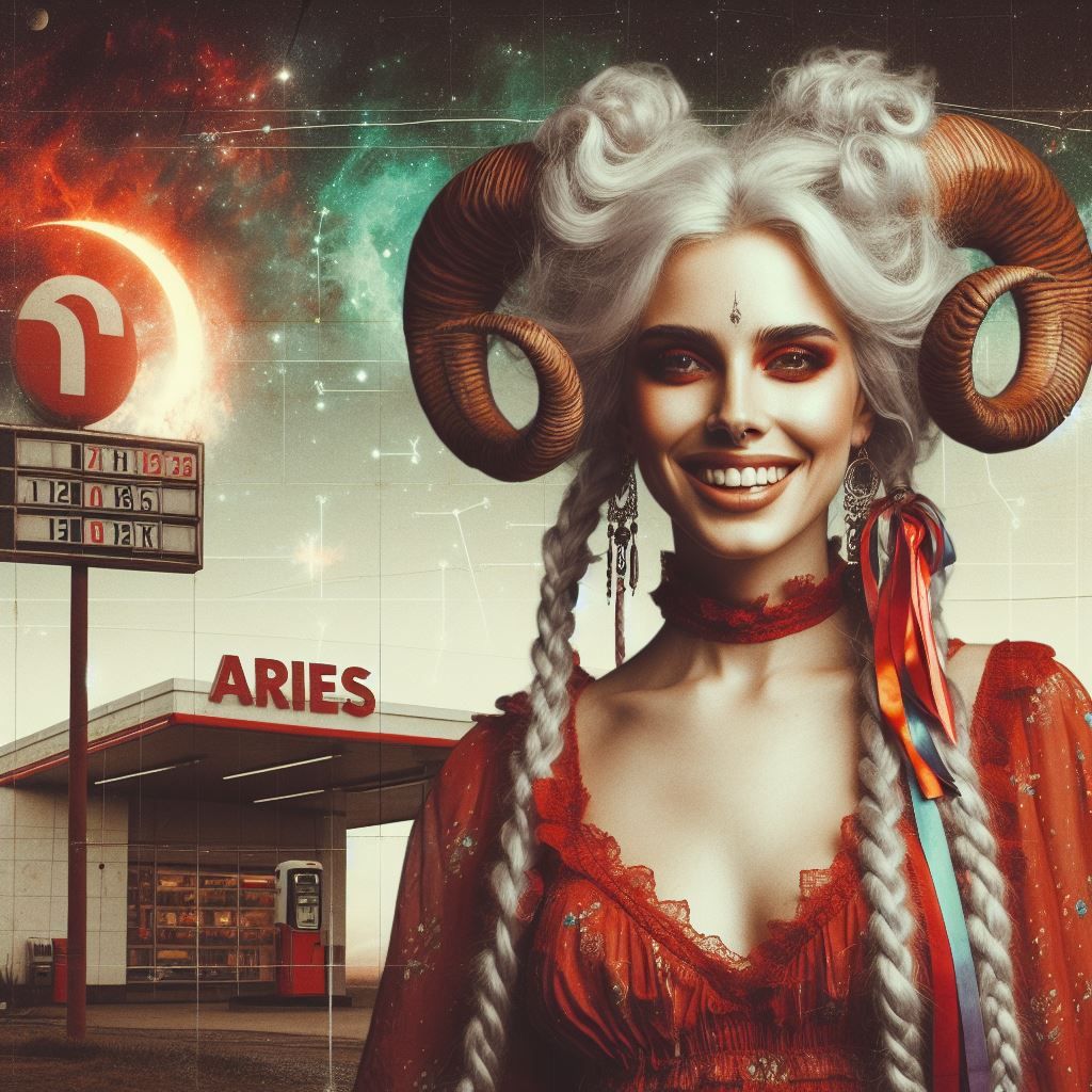Zodiacsign Aries, planet Mars