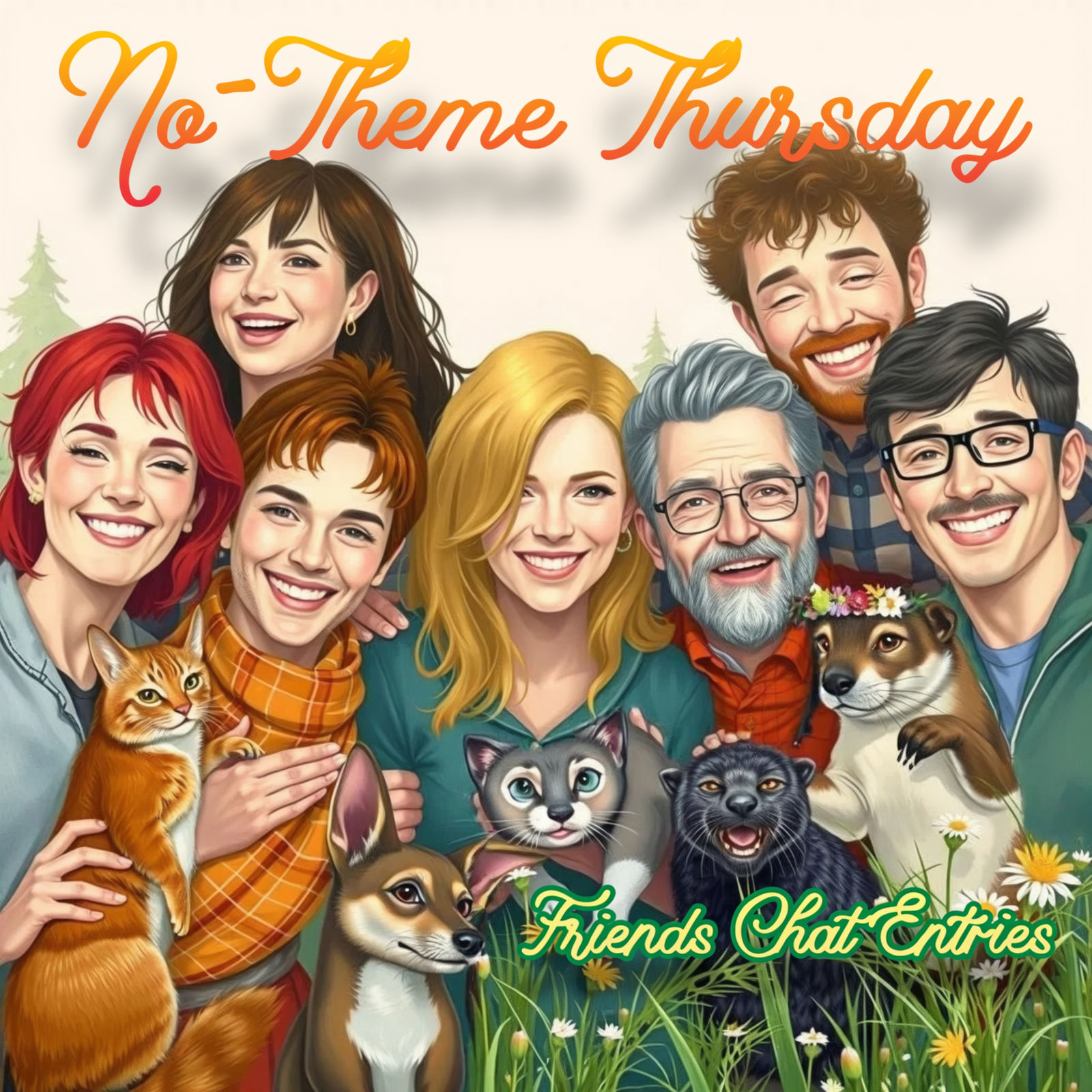 Friends Chat Entries  -  No-Theme Thursday
Daily Challenge #805: Dec 25, 2024