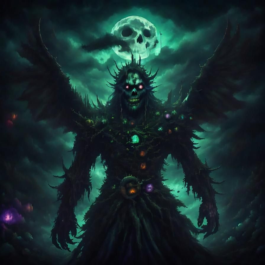 <lora:Spirit World:1.0> Highly Detailed Spooky Creepy Demons...