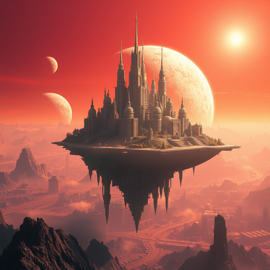 The Iconic Skyline of Kepler City