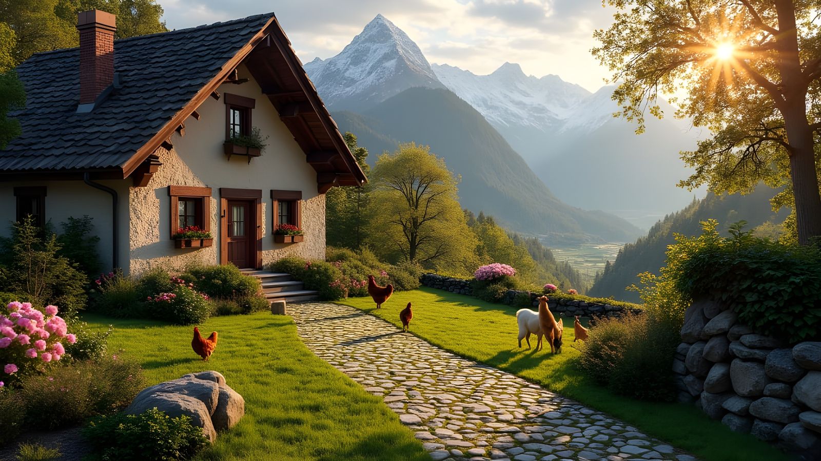 Mountain Home  by @Xcalicoco