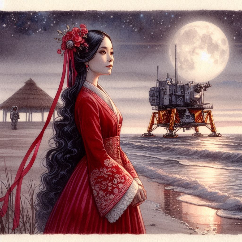 M. Butterfly and the Lunar Lander