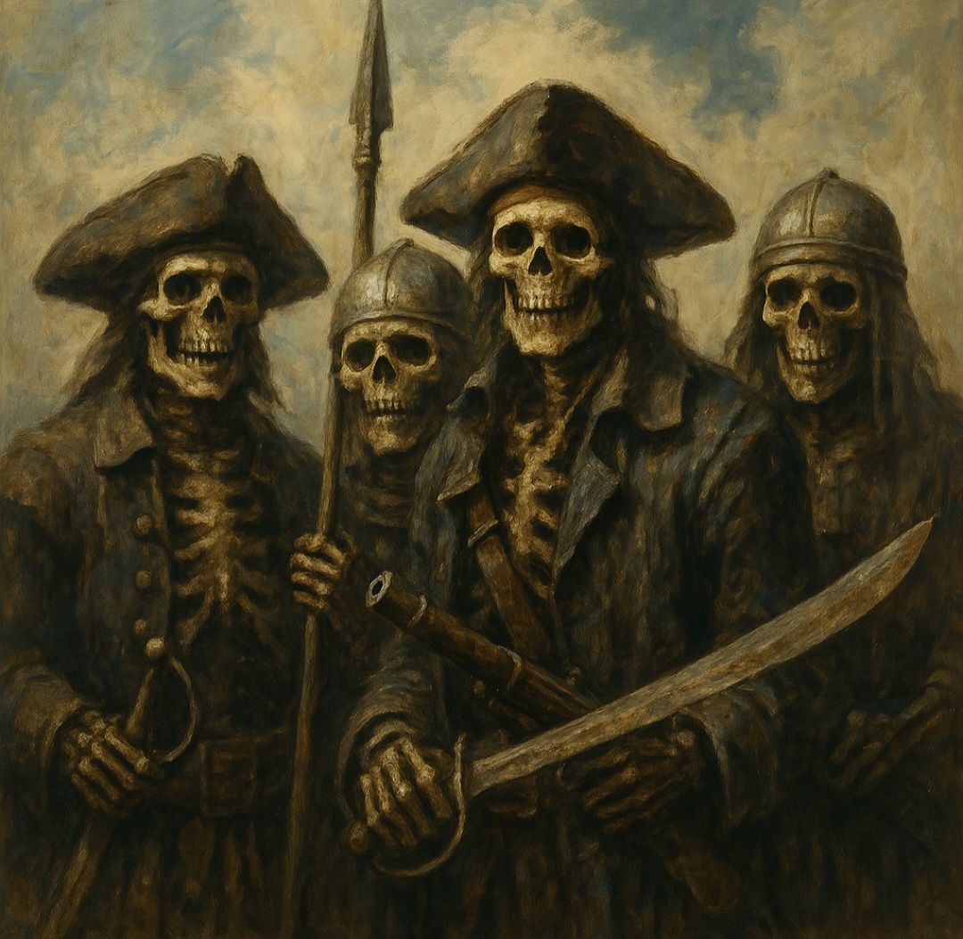 Skeleton Pirates  by @JonSnowTargaryen