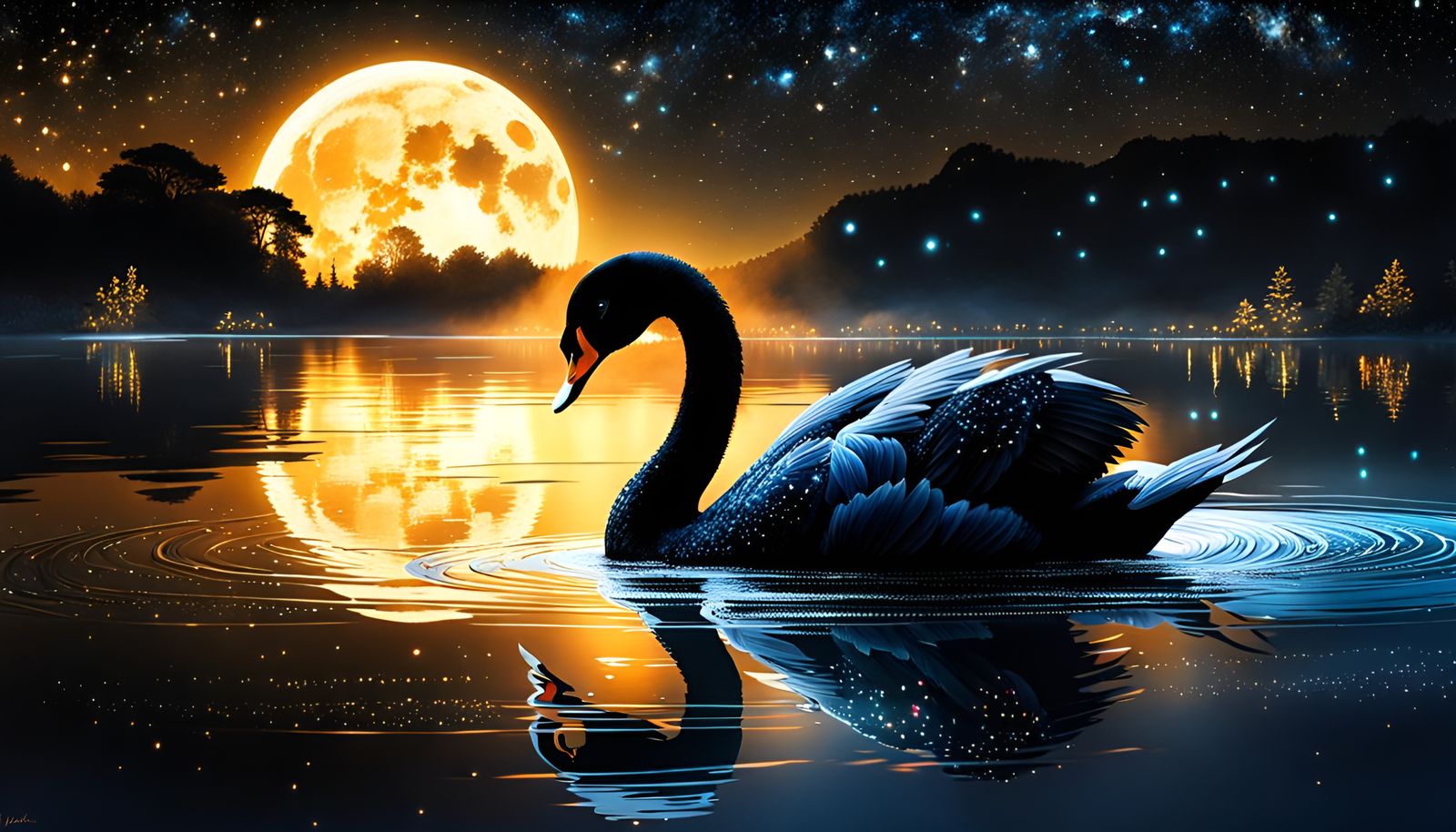 Black Swan  by @BouDZetla Tamien