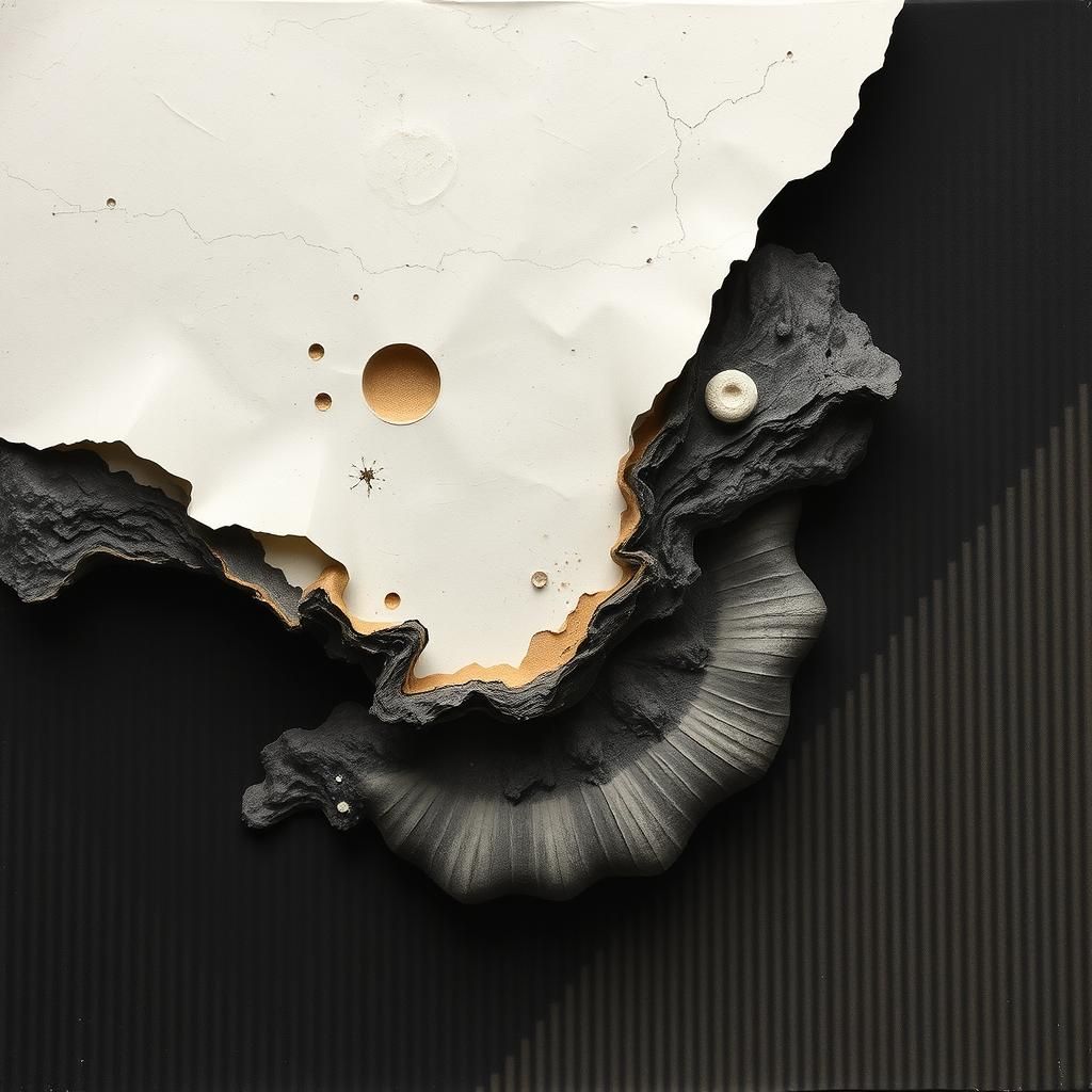 Uncanny Deviation: A Surreal Mixed Media Illusion