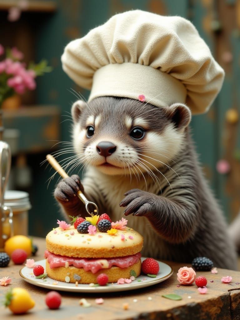 Cake Decorator  by @Alanon