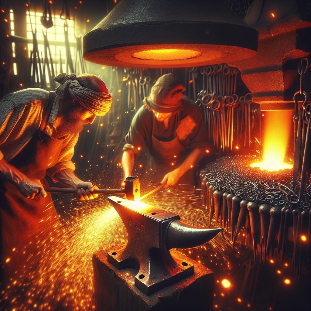 The blacksmiths   by @MArt