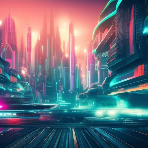 Futuristic Skyline  by @Utz Thomsen