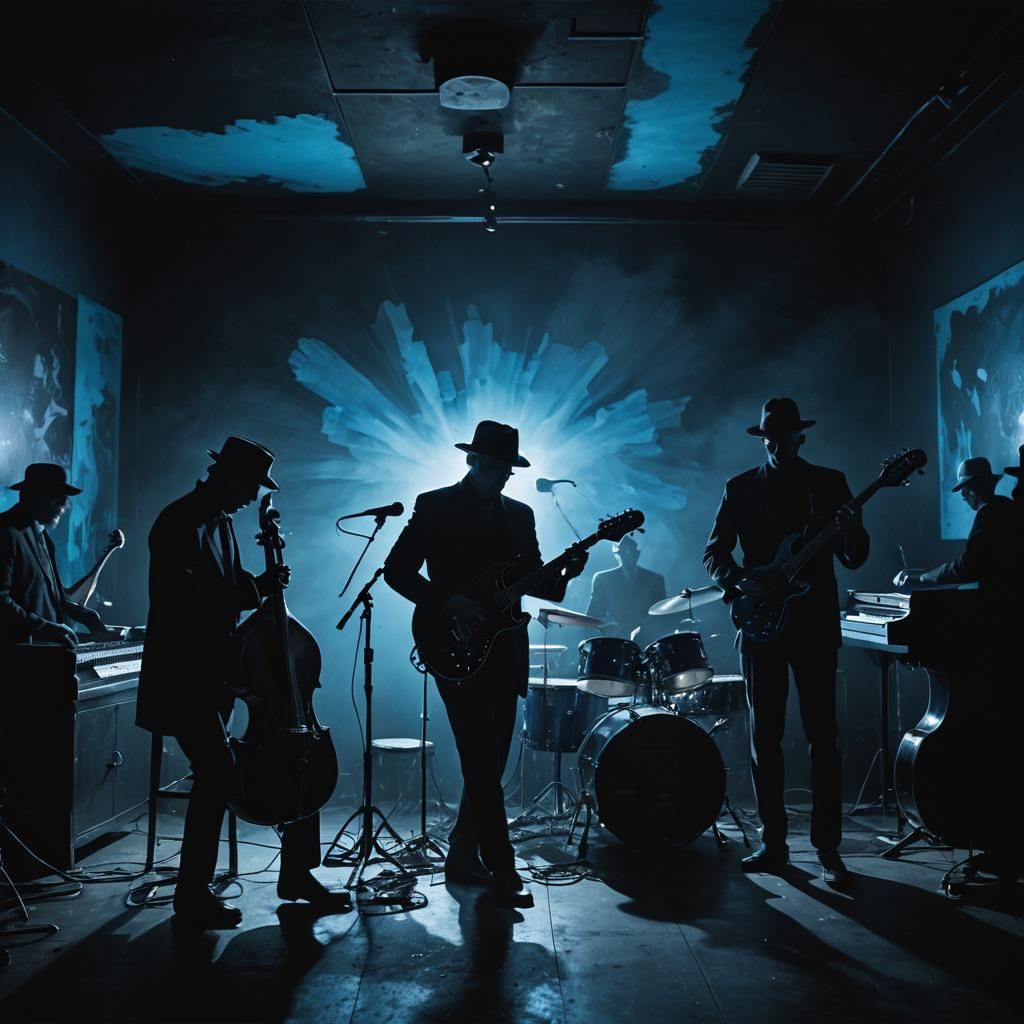 BluesSession AI Generated Artwork NightCafe Creator