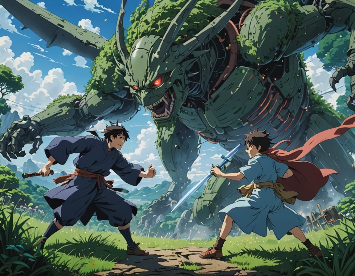 Battle  by @Micheal Bomberger