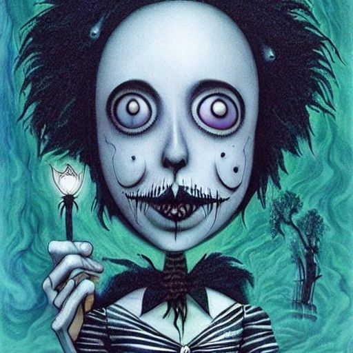 A dream within a dream, by tim burton