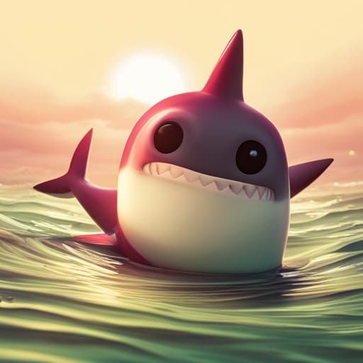 Baby shark - AI Generated Artwork - NightCafe Creator