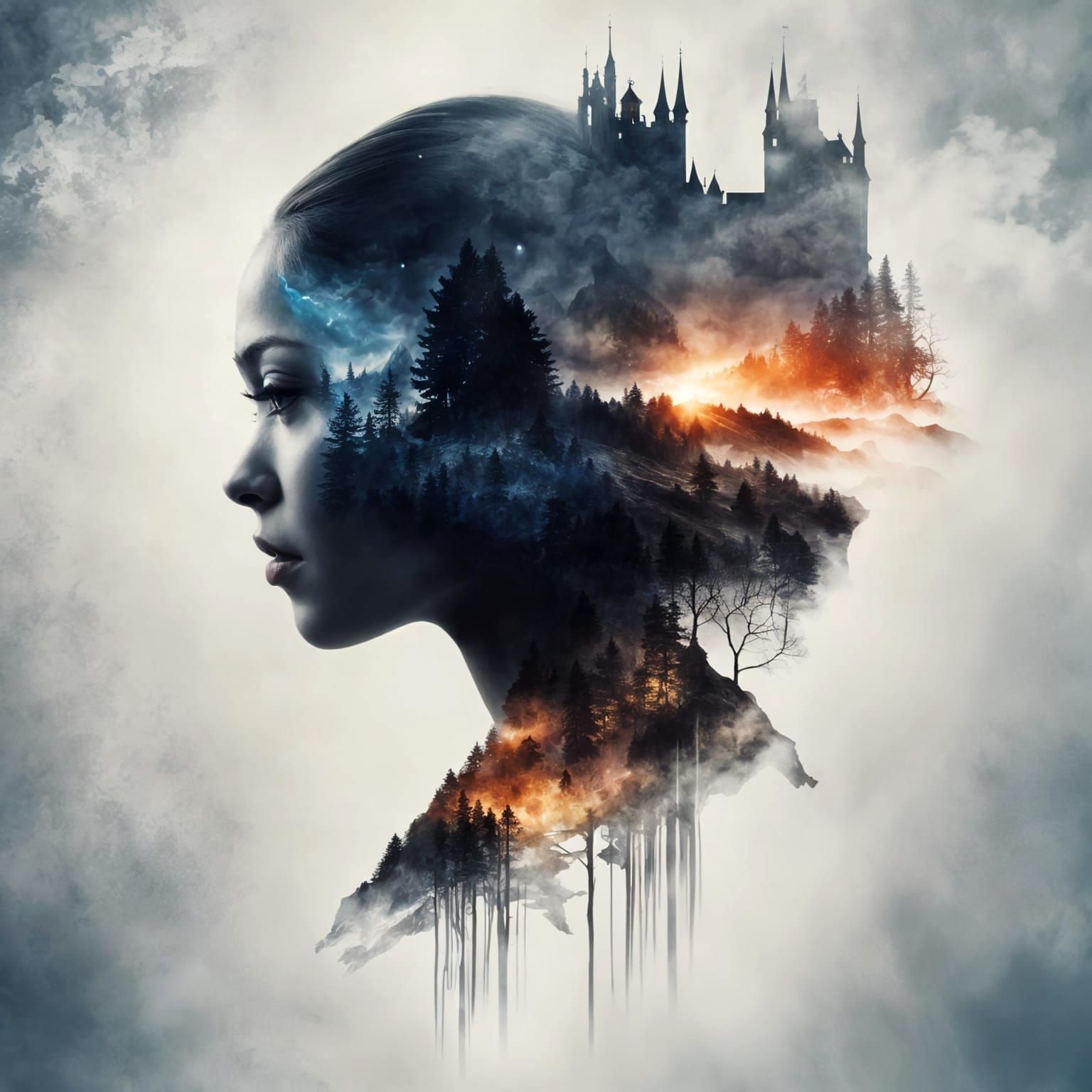 Dark fantasy   by @Feathercastle