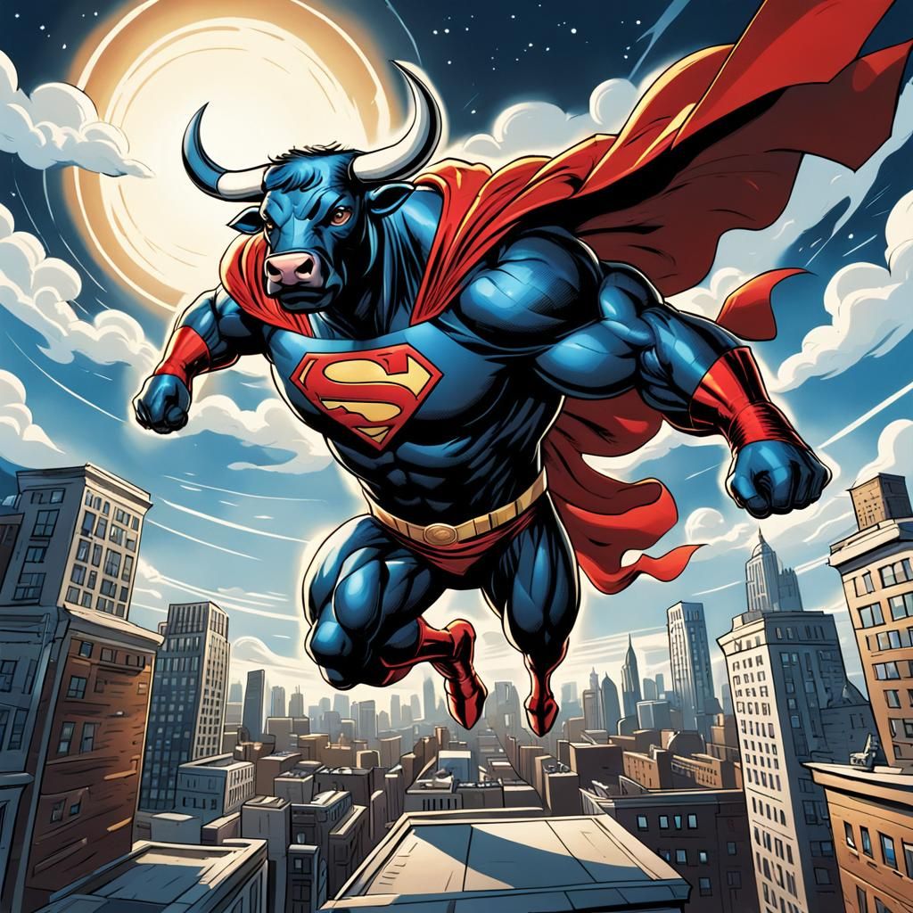 Superblue Bull