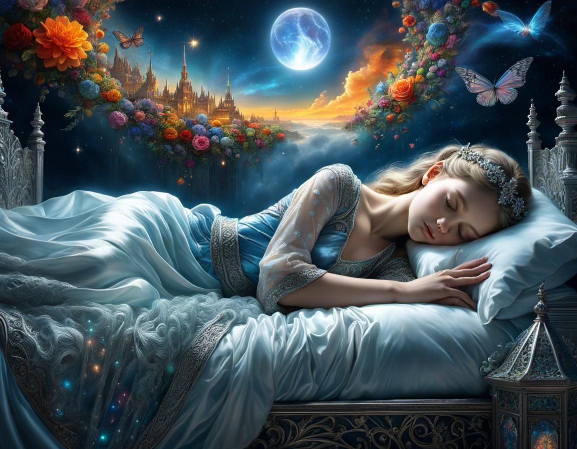 Sleep now, my best beloved, my dearest child, and you will find me in your dreams  by @CJVF