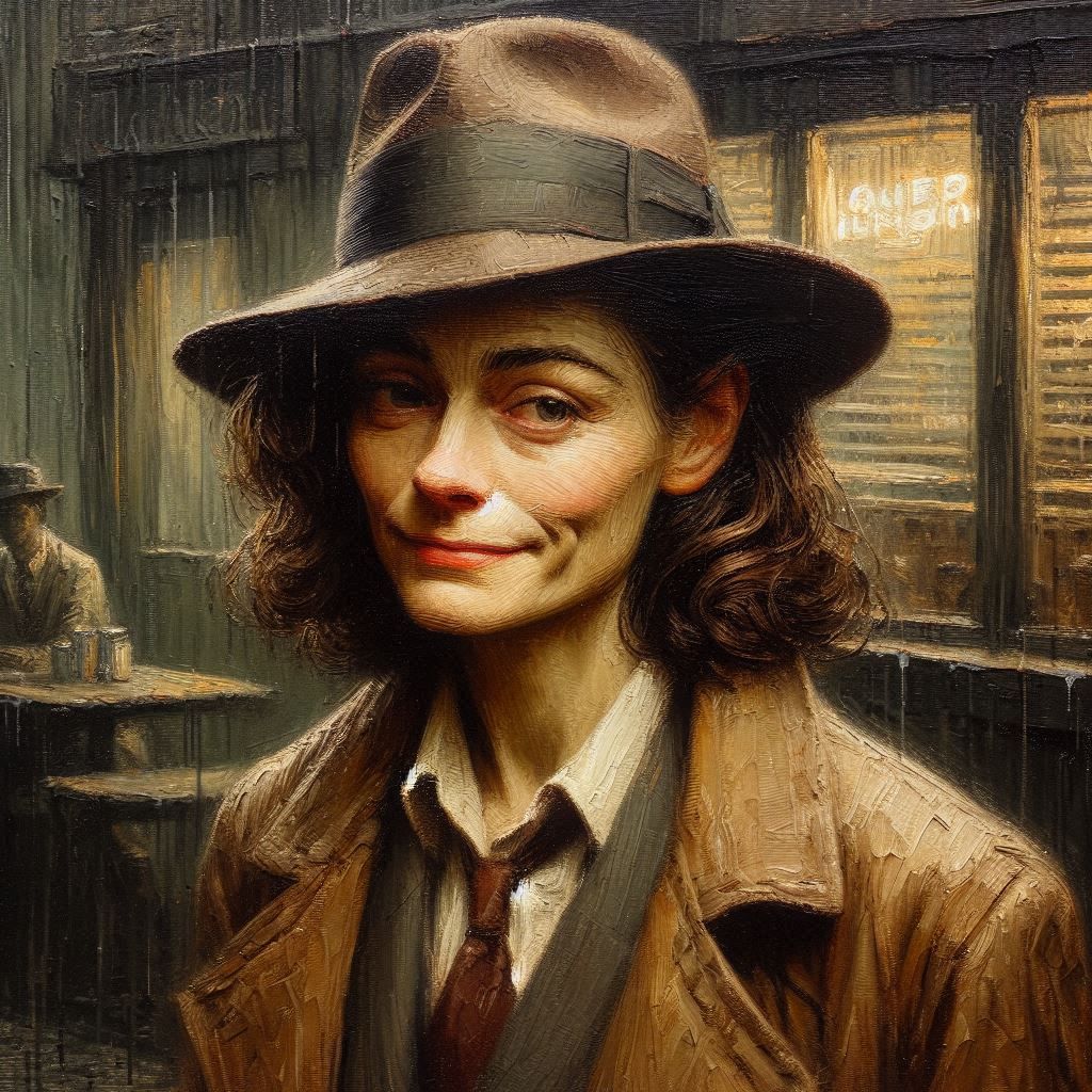 "Sorry, handsome, but you're takin' the fall."