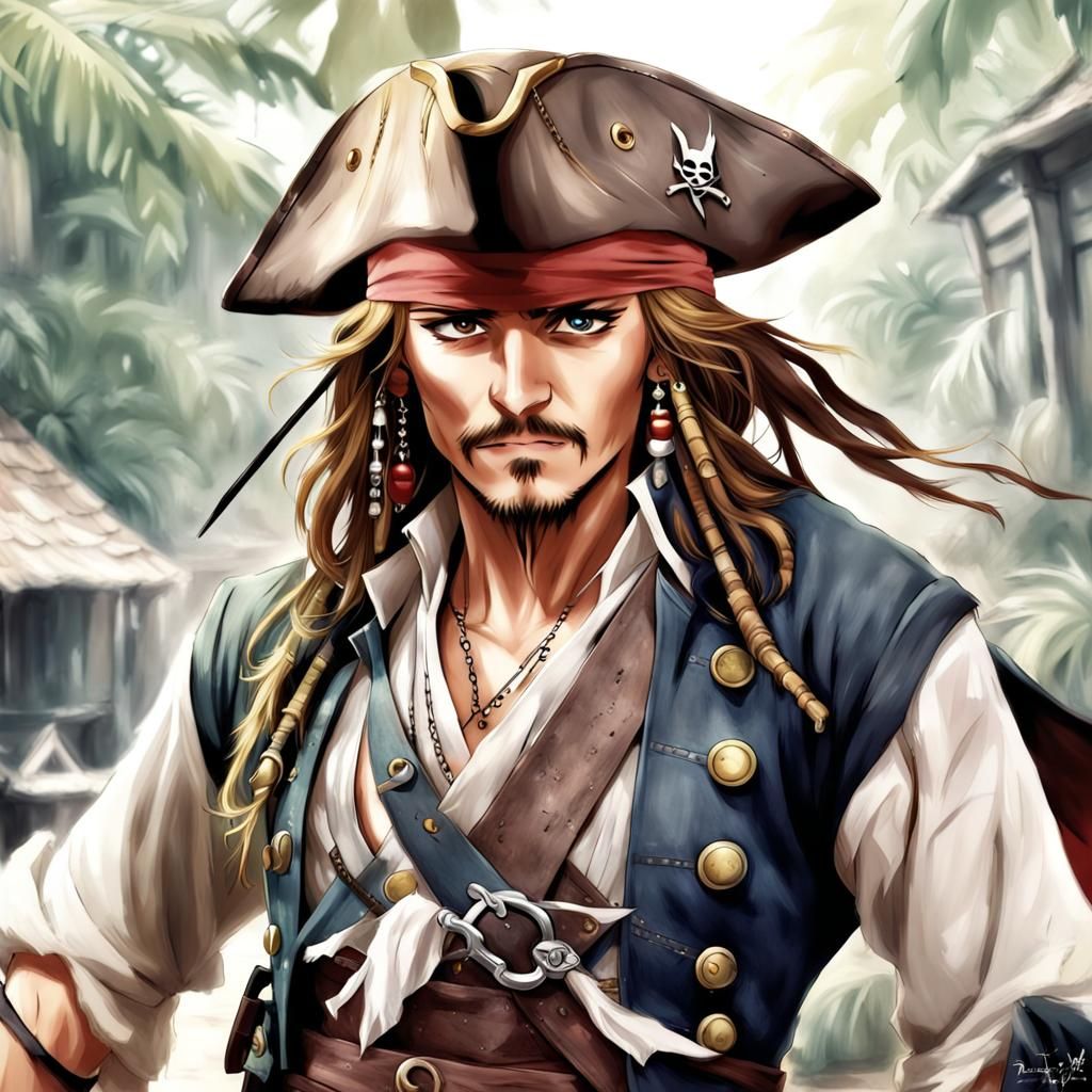 Jack Sparrow   by @Romilly