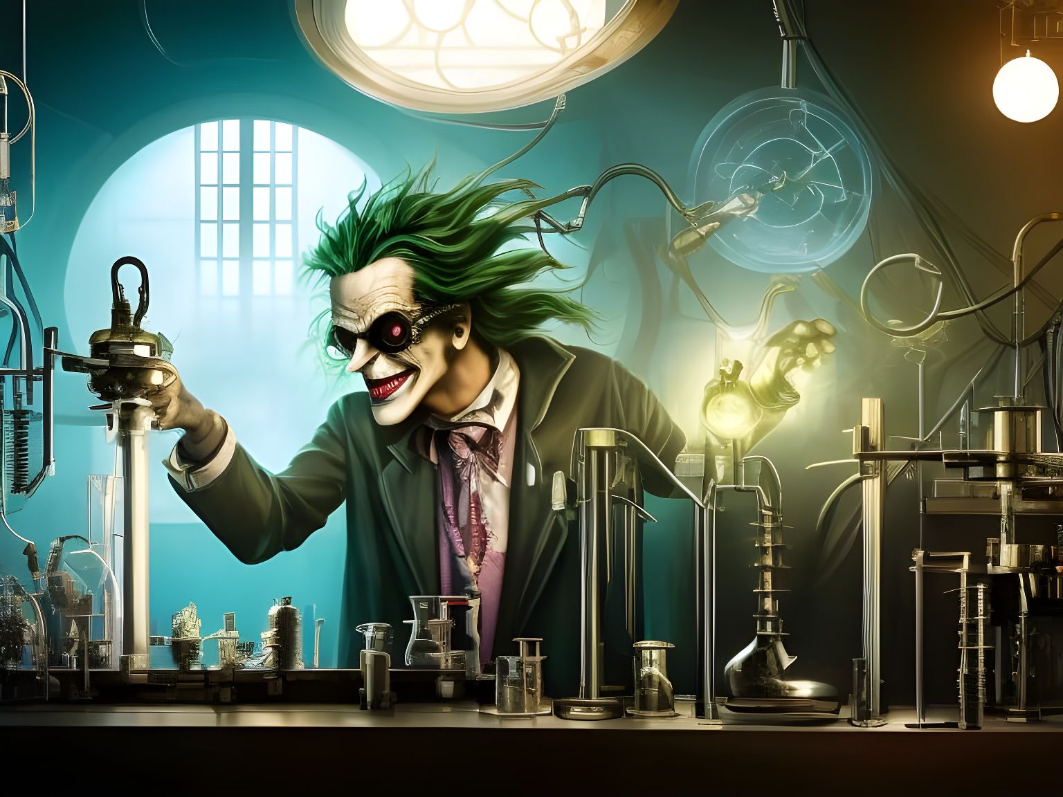 Mad Scientist  by @Pisces Rising