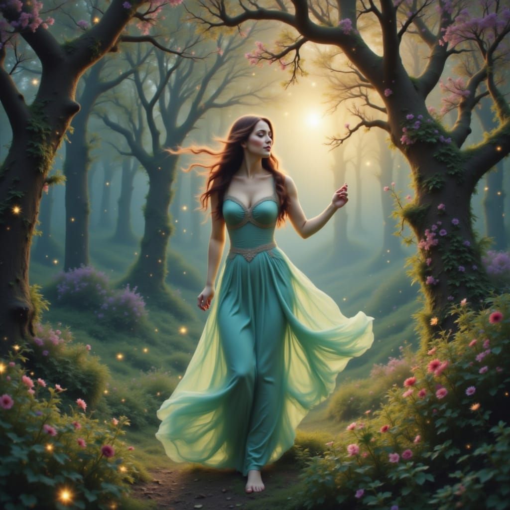 In the heart of the land, where dreams unfold,
Magic whispers, stories never told
Goddess Tessa, spirit wild and free,
In her realm, life's ...