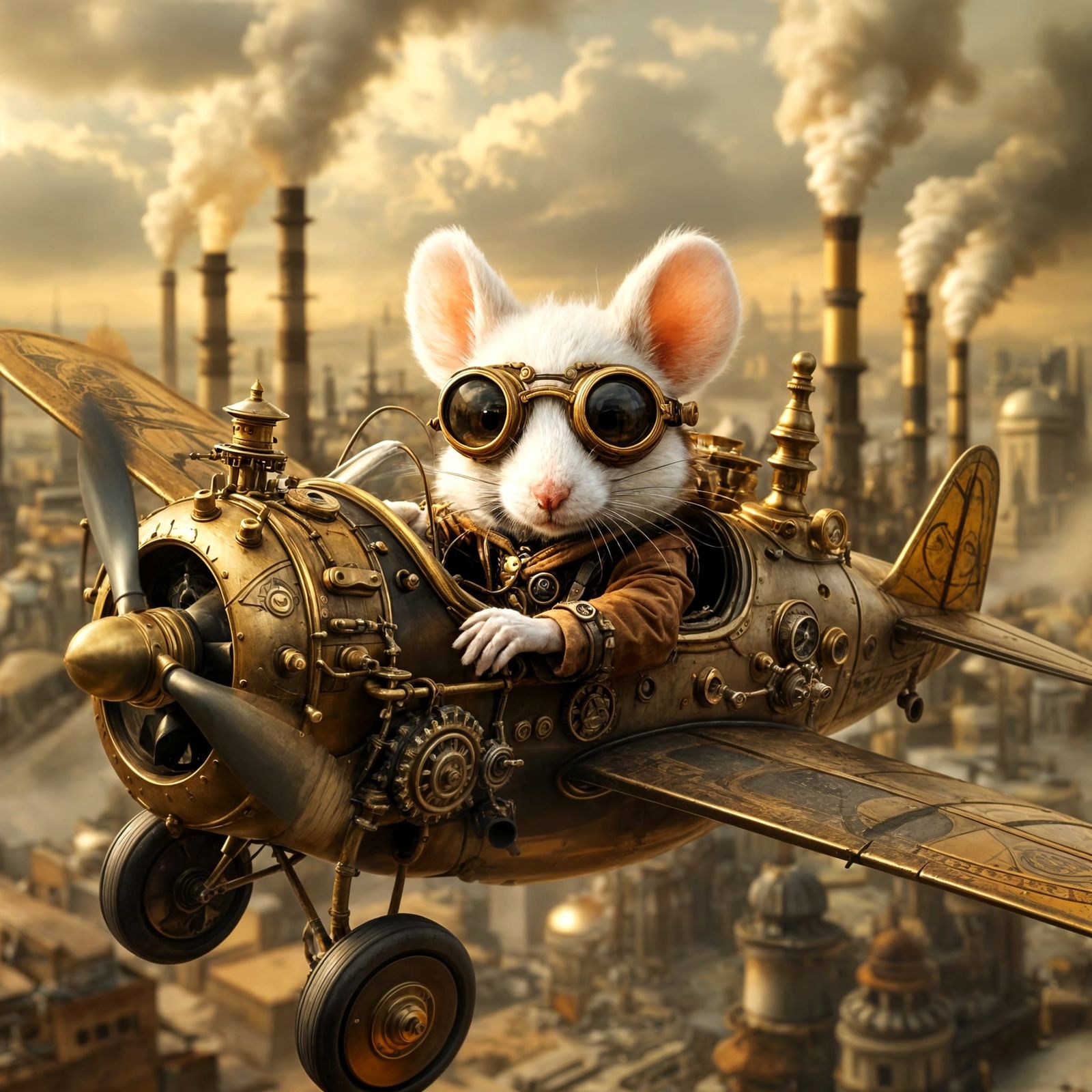 Mouse’s Steampunk Dare  by @Evil644