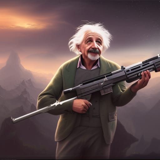 Albert Einstein and his kinetic energy converter (fancy name...