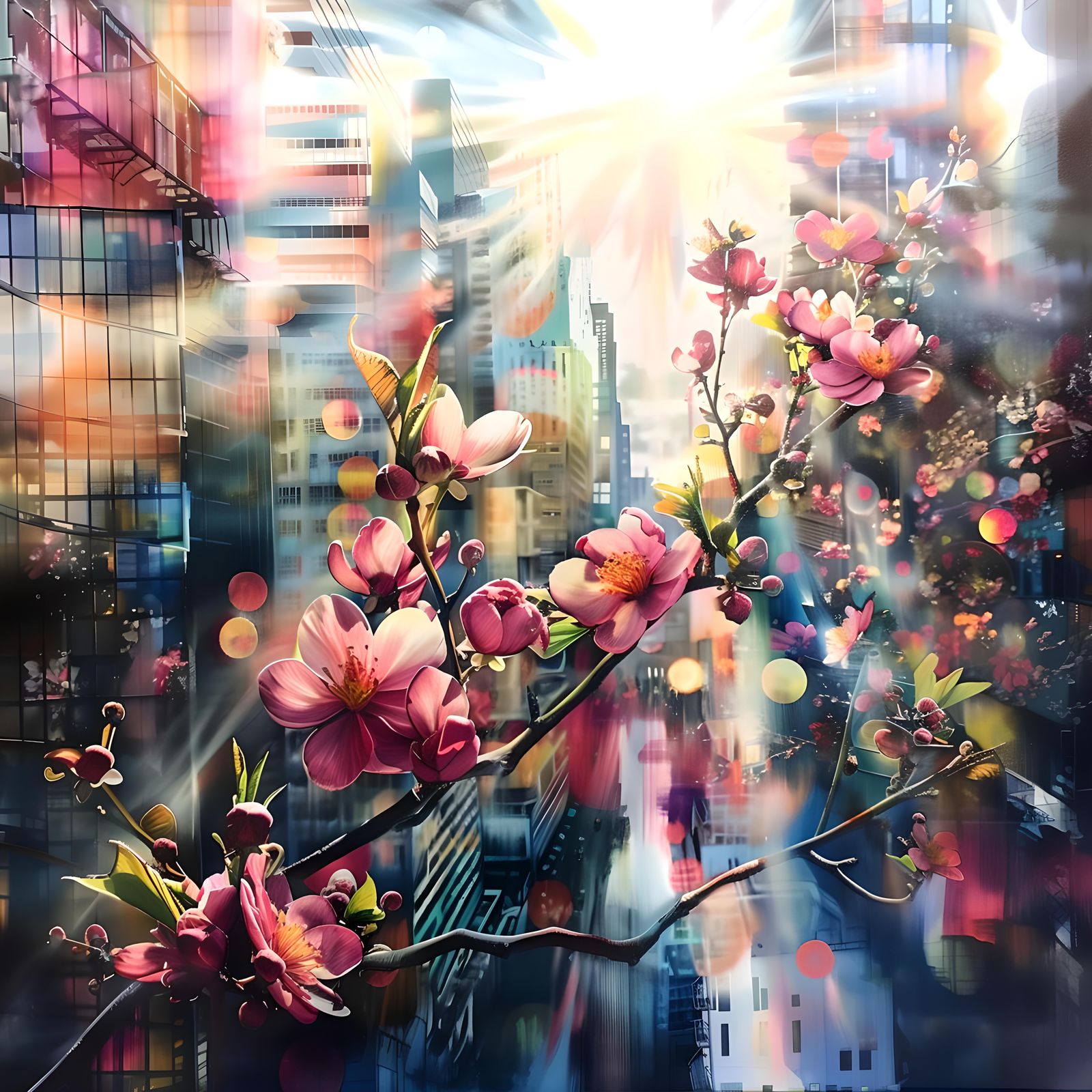 Flowers in the City