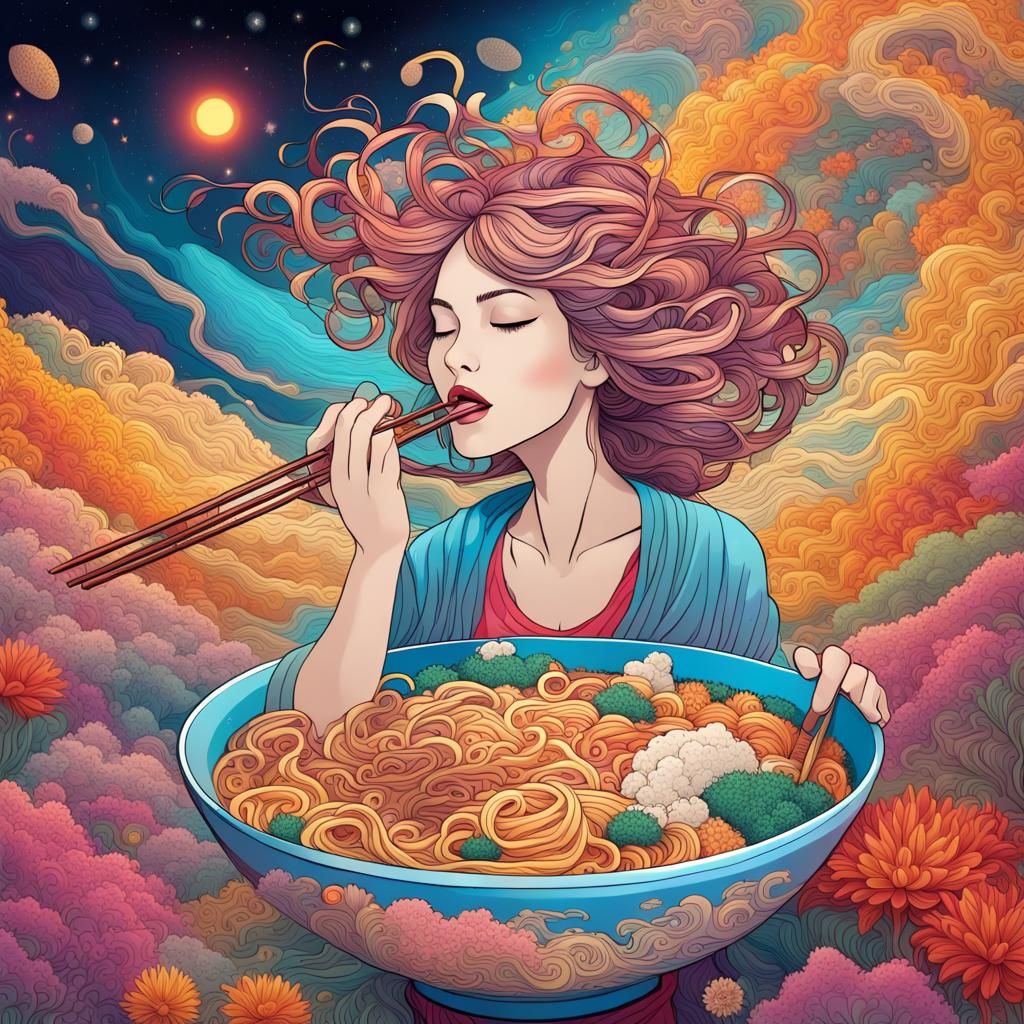 Ramen (challenge) - AI Generated Artwork - NightCafe Creator