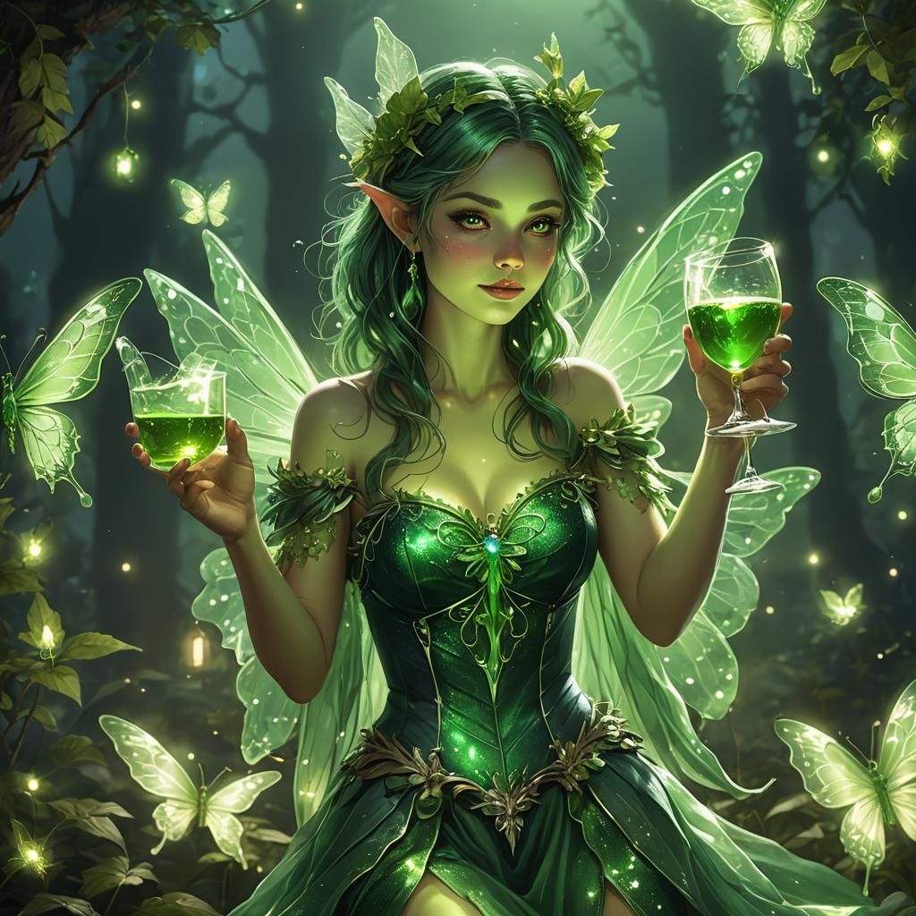 Inspired by another green fairy