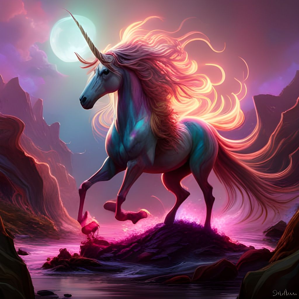 Unicorn - AI Generated Artwork - NightCafe Creator