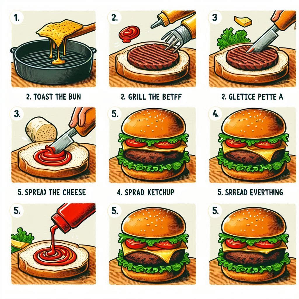 How to make a hamburger