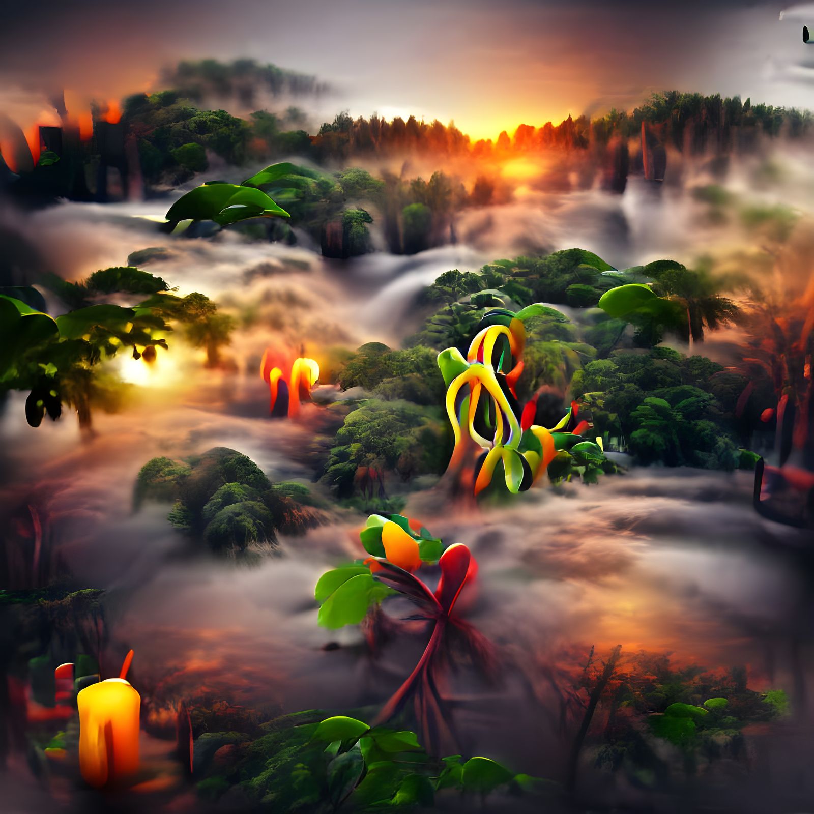 Weird forest