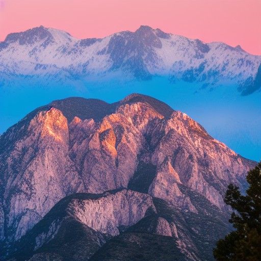 Mount Olympus at dawn
