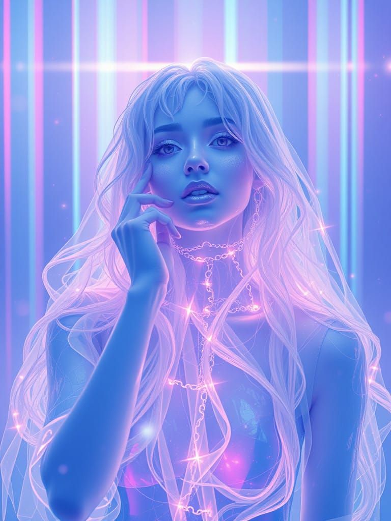 Holographic Dreams  by @Gesmes
