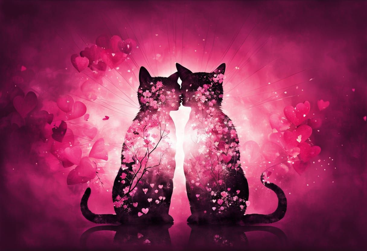 Valentine's Cats