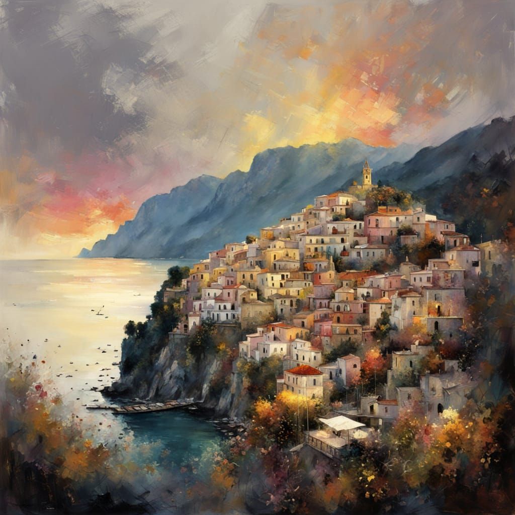   Amalfi  coast village   by @Mapont