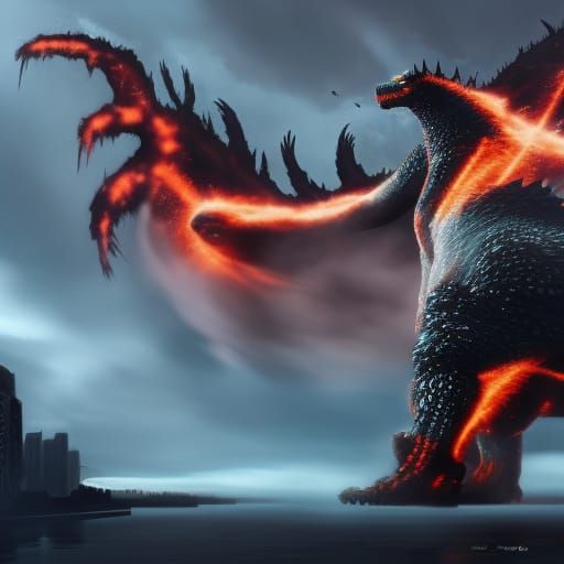 Giant Fire Creature