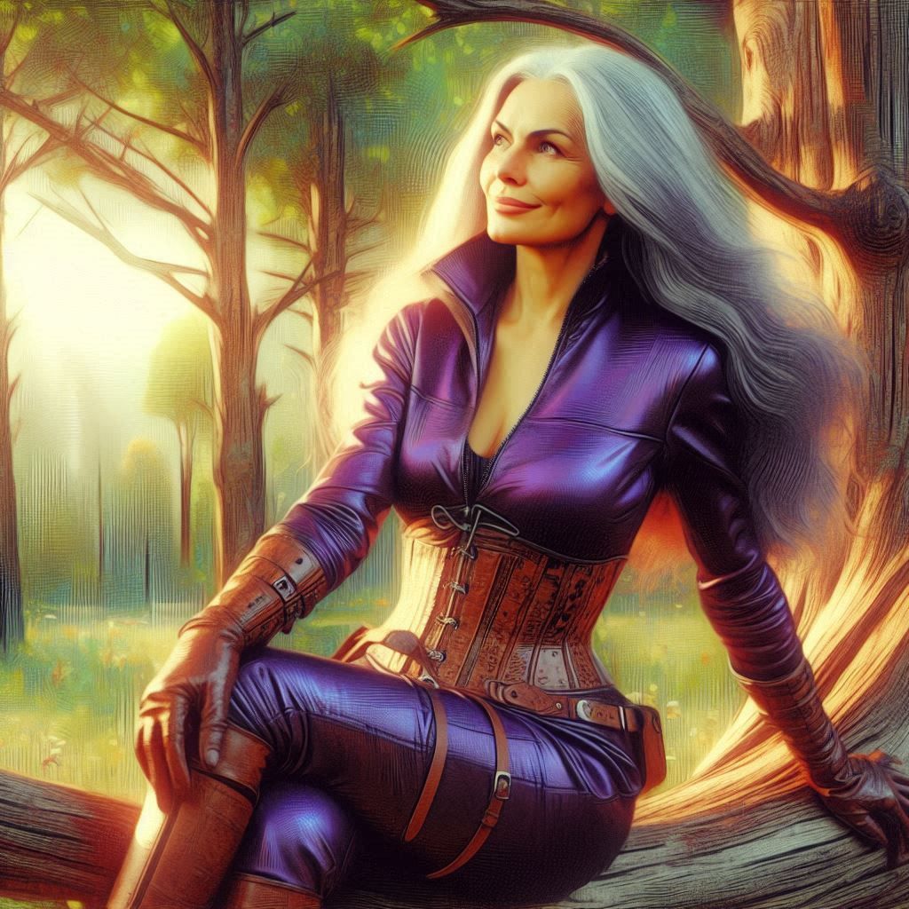 The Purple Mistress of the Greenwood
