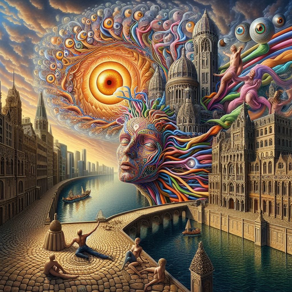 Citation de Ionesco:L’absurde, c’est la raison lucide qui co...