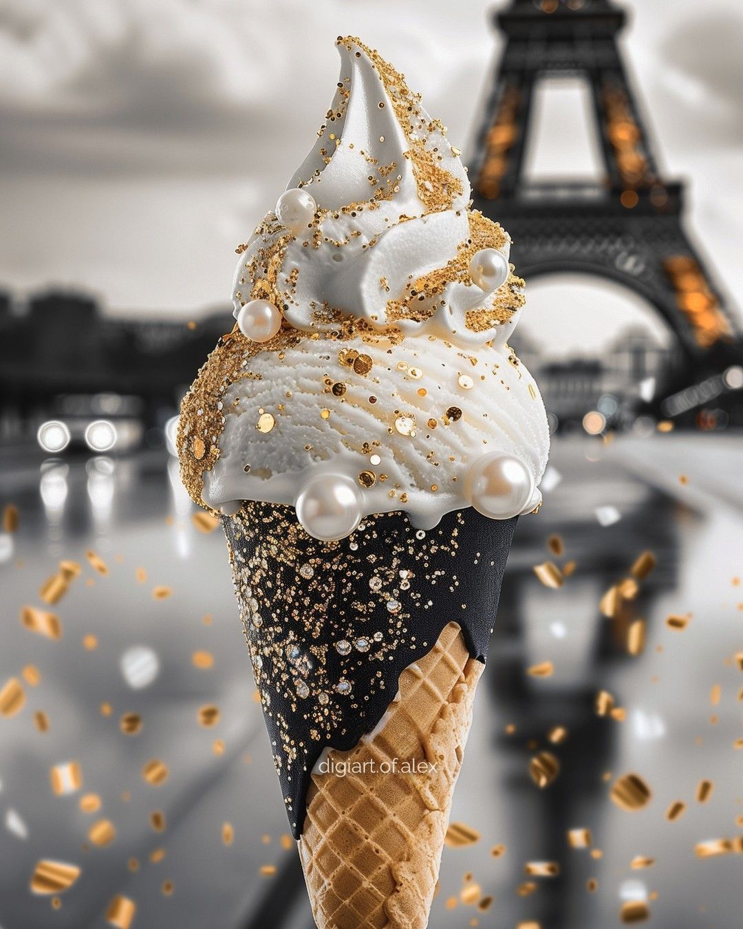 Ice cream with luxury!