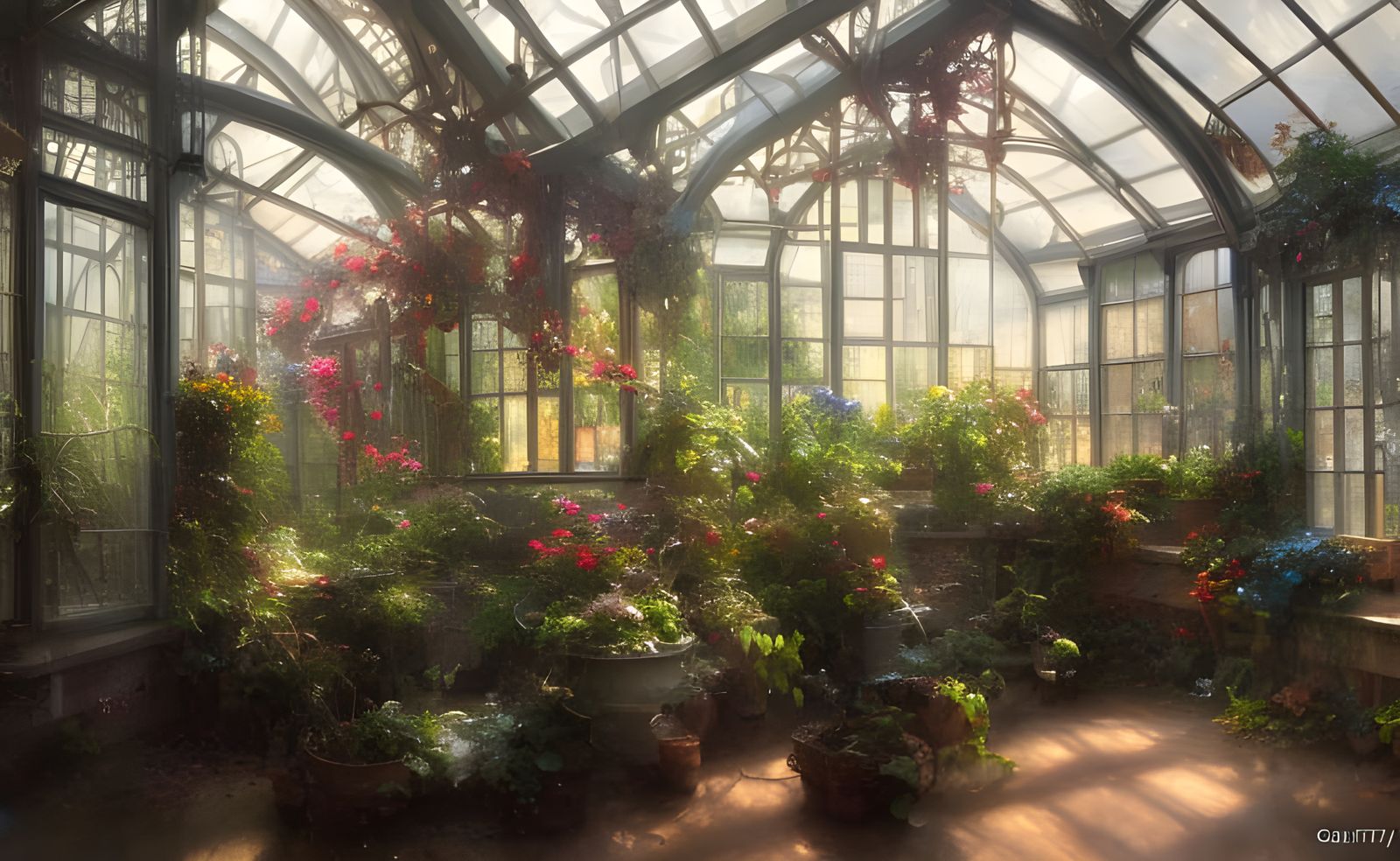 Greenhouse - AI Generated Artwork - NightCafe Creator