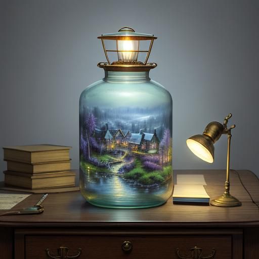 oil lamp