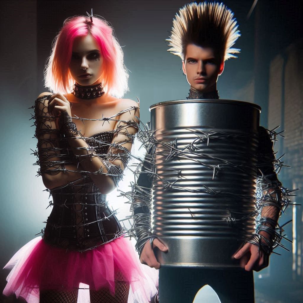 Barbie and Can  by @Sarati