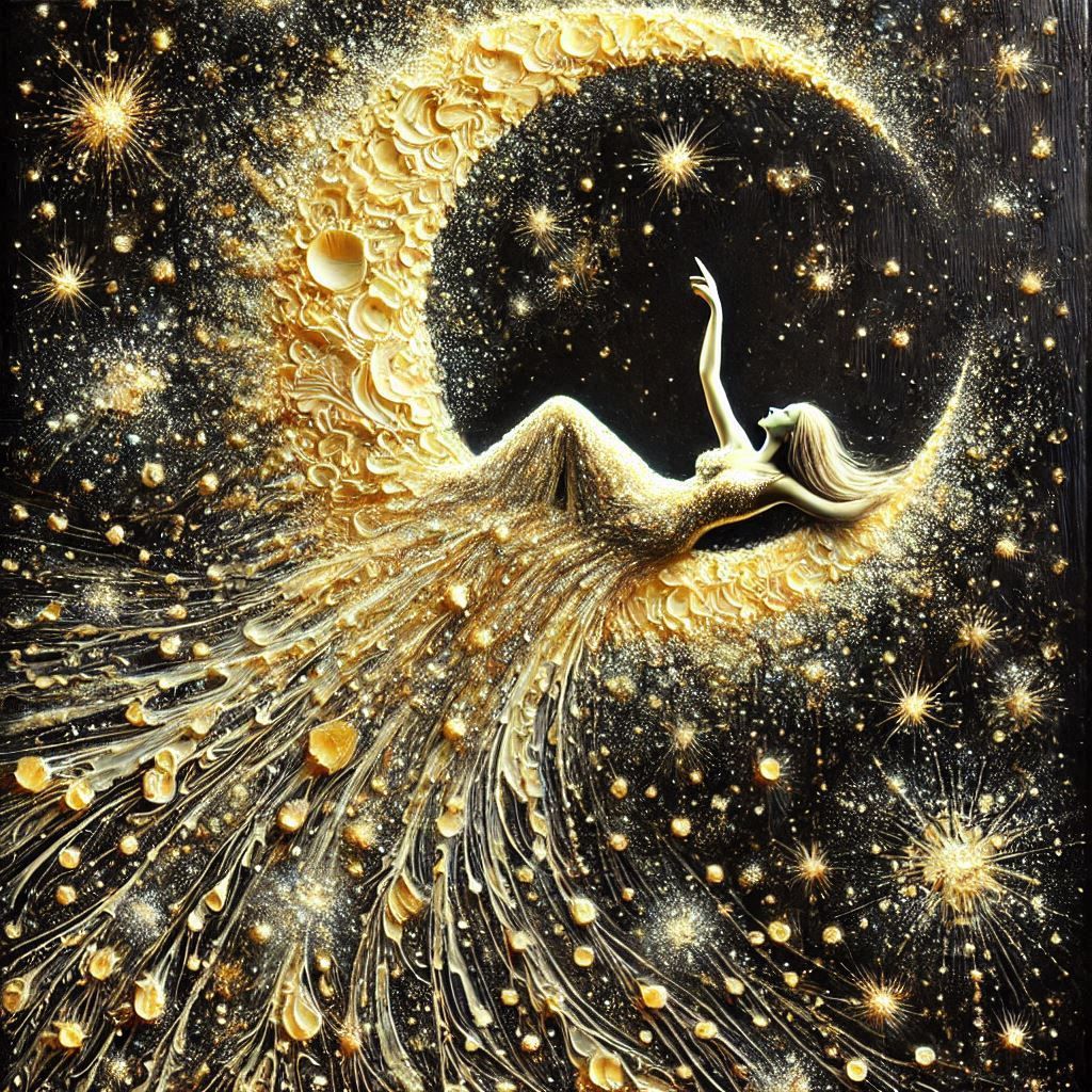 Luna’s Embrace: The Stardust Dream