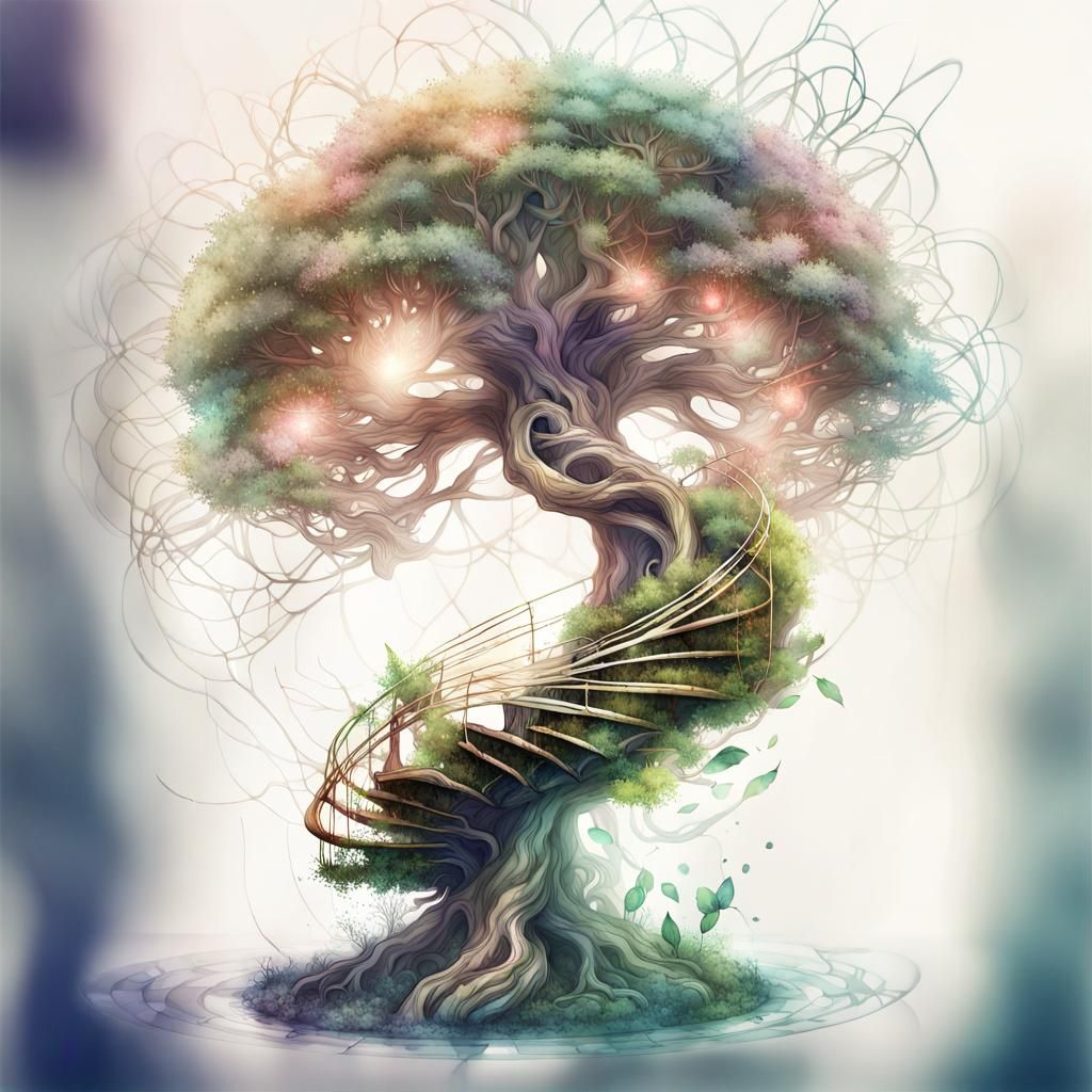 Magical lifetree   by @Wasgij
