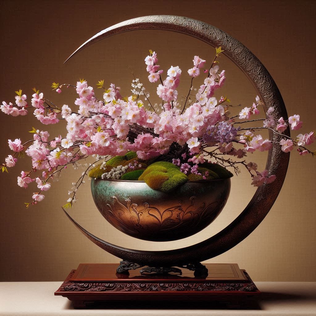 Cherry Blossom Ikebana