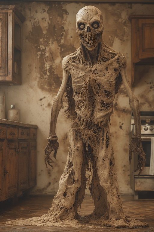 Terrifying horror image of Volo fused with Dobby as a truly ...