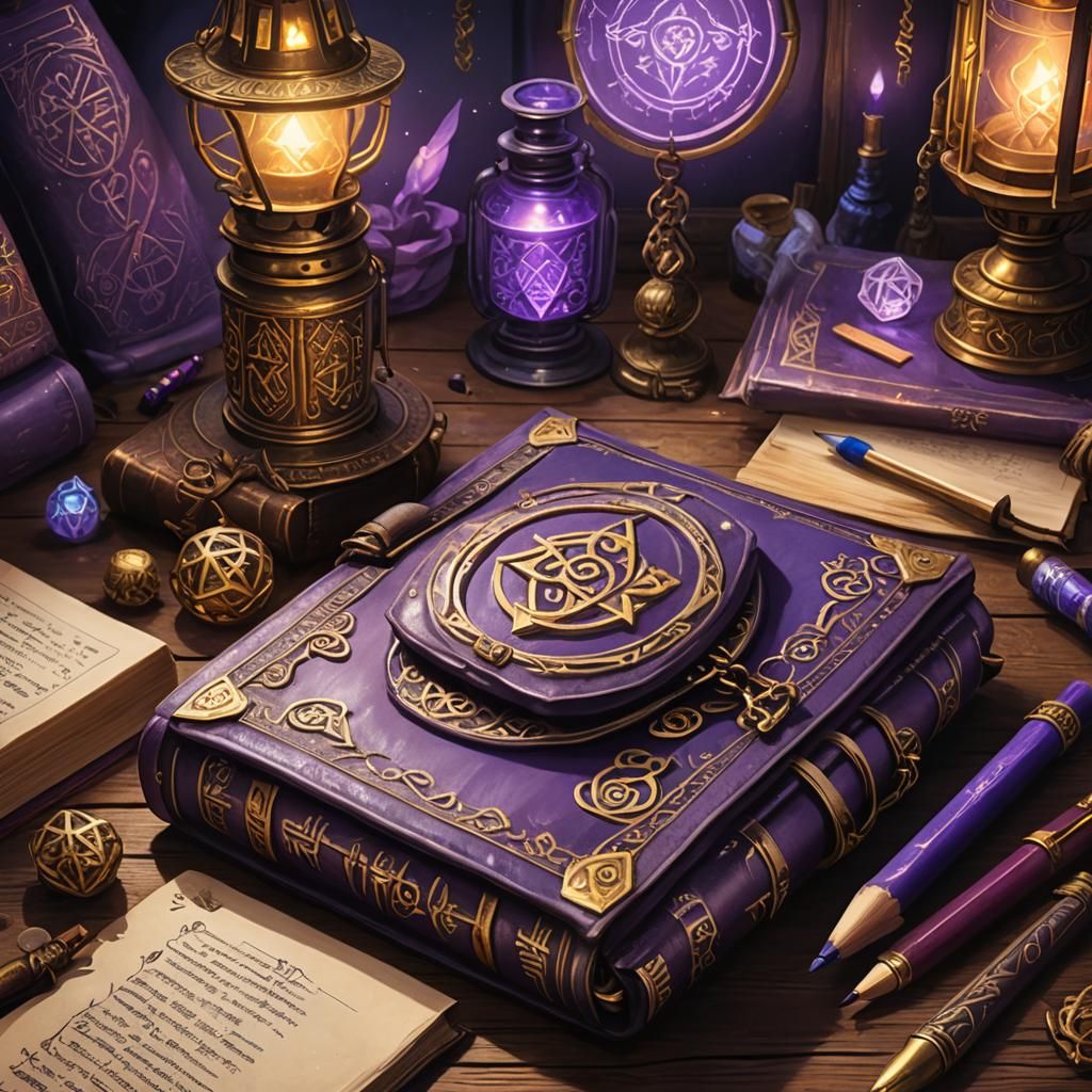 Purple pencilcase