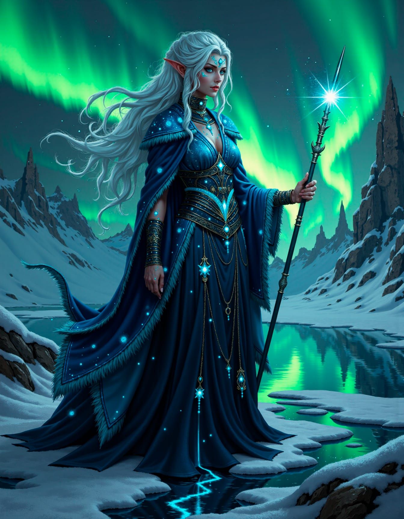 Celestara, the Starbound Oracle ✨❄️