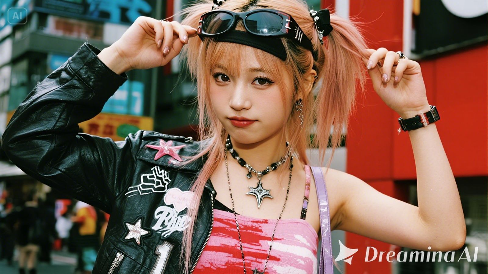 punk gyaru style of okinawa, shibuya and harajuku