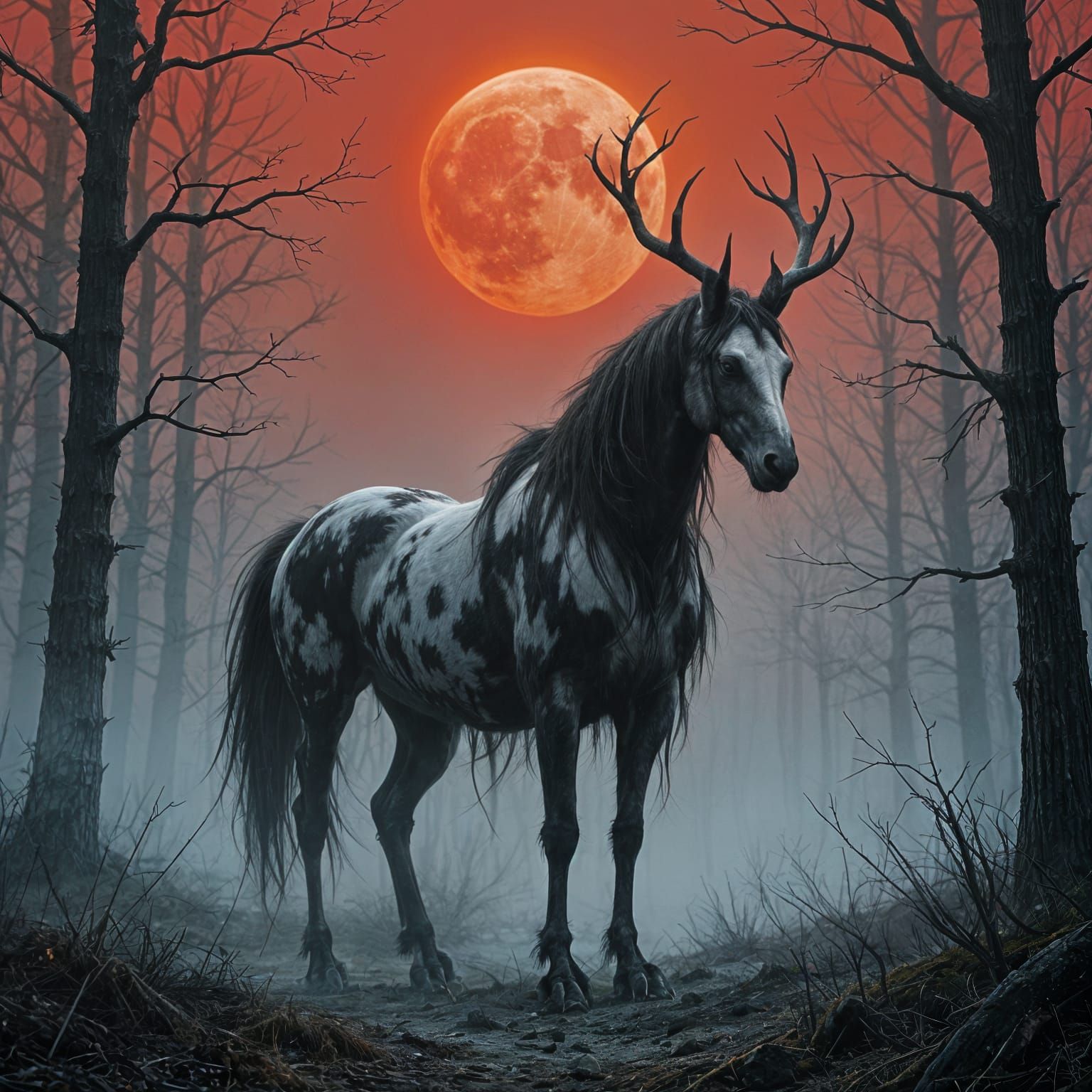 Spirit Horse, Ride With Me  by @KingCrowley